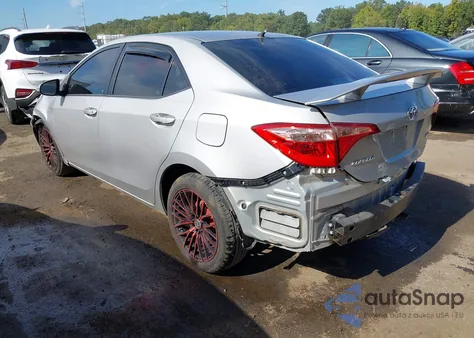 2017 Toyota Corolla Le z USA, uszkodzony, nr VIN 2T1BURHE8HC935821